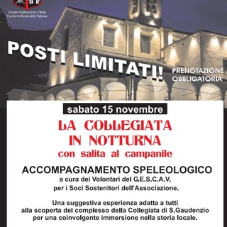Varallo, visita notturna alla Collegiata di San Gaudenzio con salita al campanile