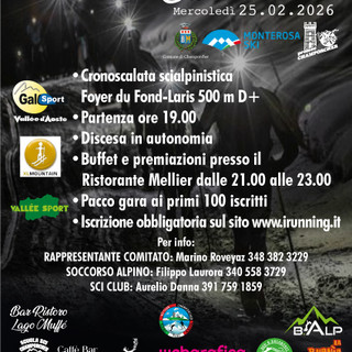 Trofeo Giuseppe Gontier, cronoscalata notturna di scialpinismo a Champorcher