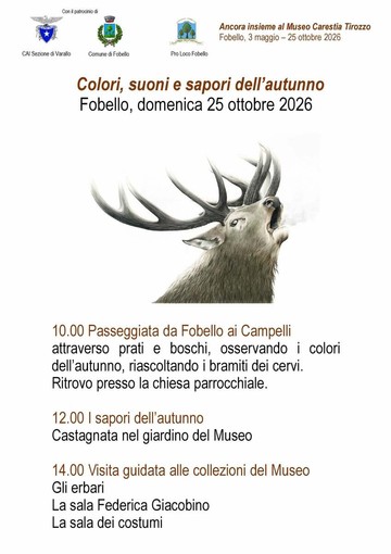 Fobello, domenica tra colori, suoni e sapori d’autunno Fobello, domenica tra colori, suoni e sapori d’autunno