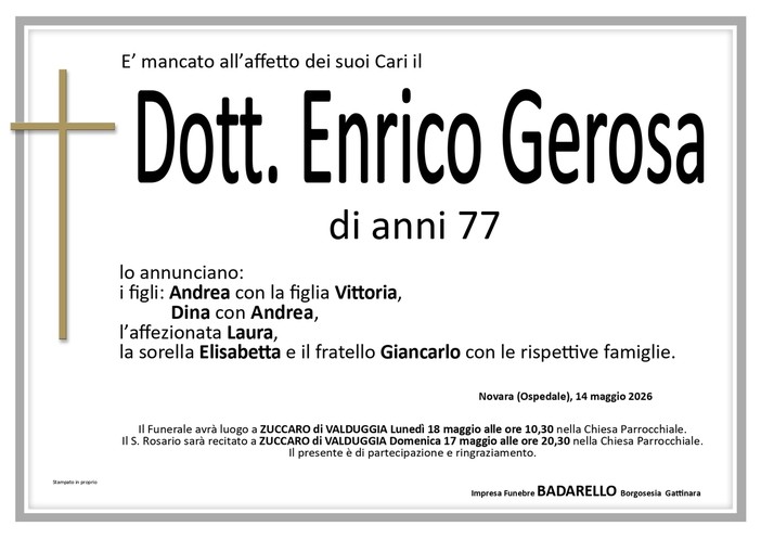Dott. Enrico Generosa