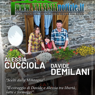 Nel cuore della montagna: la scelta di vita di Davide e Alessia, tra animali, formaggi e libertà