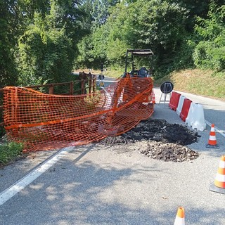 lo smottamento a Cellio