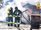 Cascina in fiamme, intervento tempestivo dei Vigili del Fuoco FOTO
