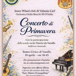 Varallo, al Teatro Civico il “Concerto di Primavera” tra musica e solidarietà Varallo, al Teatro Civico il “Concerto di Primavera” tra musica e solidarietà