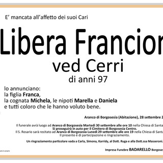 Libera Francioni Ved. Cerri