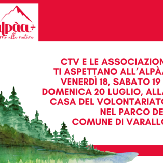 Alpàa 2025: solidarietà con CTV e la Casa del Volontariato
