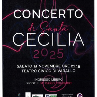 Concerto di Santa Cecilia al Teatro Civico di Varallo