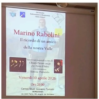 Borgosesia, il CAI ricorda Marino: una serata tra memoria e musica