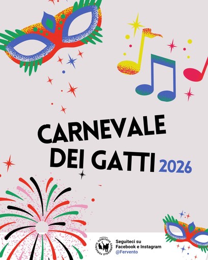 Il Carnevale dei Gatti torna a Fervento di Boccioleto: cinque appuntamenti tra giro del paese, ballo e pranzi della tradizione