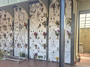 Quarona, conclusi i lavori di messa in sicurezza al cimitero comunale