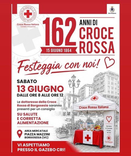 Borgosesia: Croce Rossa Italiana: 162 anni al servizio della comunità