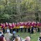 Tante persone in Valsessera per il magico concerto nei boschi del Rifugio Moglietti (foto di Ermanno Orsi)