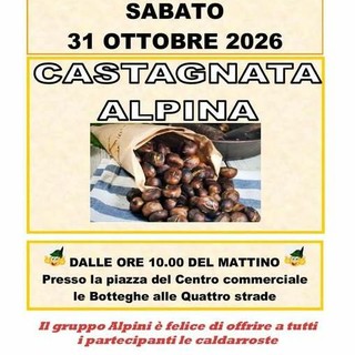 Roasio, il 31 ottobre la Castagnata Alpina alle Quattro Strade