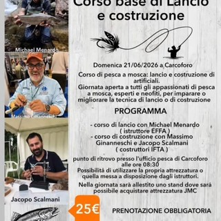 A Carcoforo una giornata dedicata alla pesca a mosca
