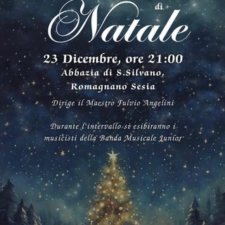 Romagnano Sesia, il Concerto di Natale della BMC all’Abbazia di San Silvano