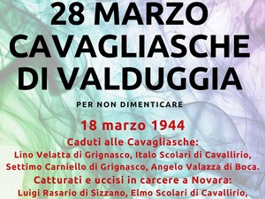 Valduggia ricorda i Caduti delle Cavagliasche con una giornata tra memoria, cammino e letture Valduggia ricorda i Caduti delle Cavagliasche con una giornata tra memoria, cammino e letture