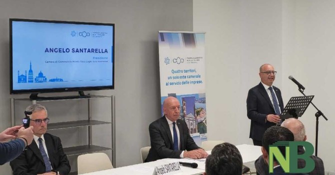 Camera di Commercio Alto Piemonte, Angelo Santarella eletto presidente per i prossimi 5 anni (servizio di Mauro Benedetti per newsbiella.it)