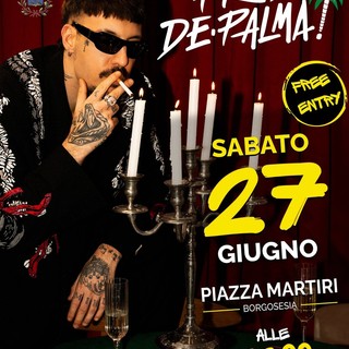 Fred De Palma a Borgosesia, musica in piazza Martiri e parcheggi consigliati per il concerto