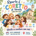Varallo, riparte il Coretto San Luigi: prove ogni mercoledì all’Oratorio Varallo, riparte il Coretto San Luigi: prove ogni mercoledì all’Oratorio