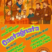 Scopa festeggia l’autunno con la tradizionale Castagnata 2025 in piazza Municipio