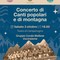 Campertogno, il 3 ottobre concerto di canti popolari e di montagna con il gruppo VocInsieme Campertogno, il 3 ottobre concerto di canti popolari e di montagna con il gruppo VocInsieme