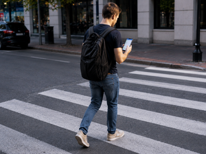 Occhio allo smartphone sulle strisce: il nuovo Codice della Strada potrebbe costare 75 euro ai pedoni (foto di repertorio) Occhio allo smartphone sulle strisce: il nuovo Codice della Strada potrebbe costare 75 euro ai pedoni (foto di repertorio)
