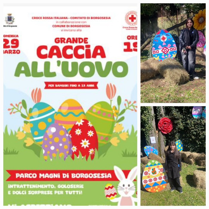 A Borgosesia le uova artistiche del d’Adda raccontano i valori della Croce Rossa