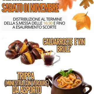 Cravagliana festeggia l’autunno con caldarroste, vin brûlé e trippa da asporto