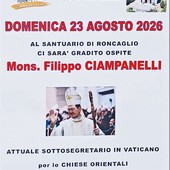 Locarno Sesia, il 23 agosto mons. Filippo Ciampanelli al Santuario di Roncaglio