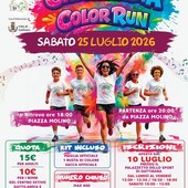 Gattinara si prepara alla Color Run: sabato 25 luglio una serata tra colori, musica e divertimento