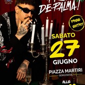 Fred De Palma a Borgosesia, musica in piazza Martiri e parcheggi consigliati per il concerto Fred De Palma a Borgosesia, musica in piazza Martiri e parcheggi consigliati per il concerto