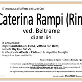Caterina Rampi (Rina), ved. Beltrame
