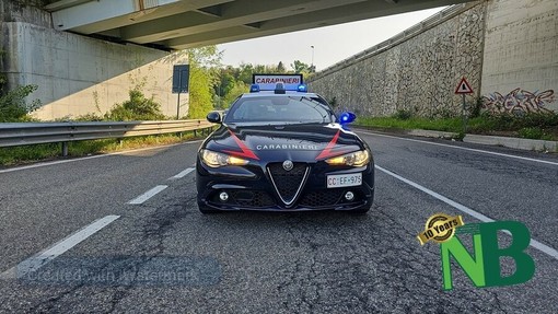 Auto fuori strada in direzione Vallemosso, foto archivio