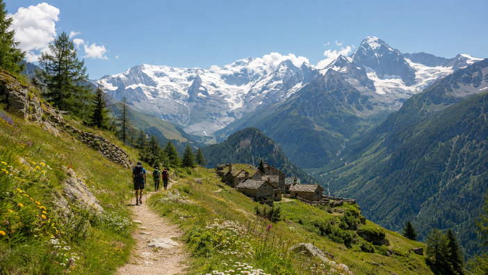 Cammini in Valsesia, itinerari lenti tra Sacri Monti, borghi e Monte Rosa Cammini in Valsesia, itinerari lenti tra Sacri Monti, borghi e Monte Rosa