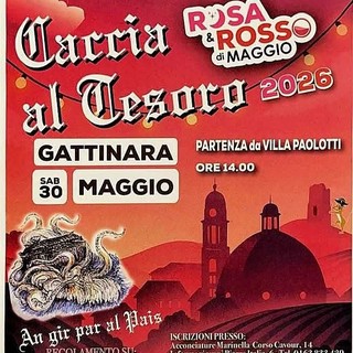 A Gattinara torna “Caccia al Tesoro”: il 30 maggio un pomeriggio di gioco nel clima di Rosa e Rosso di Maggio