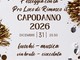 Rimasco, Capodanno 2026 al Parco del Laghetto: musica, fuochi e vin brulé con la Pro Loco
