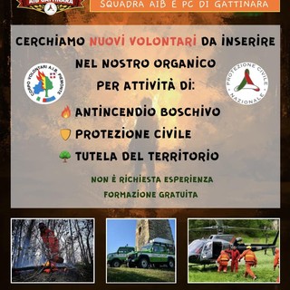 Gattinara, la squadra AIB e Protezione Civile cerca nuovi volontari: “formazione gratuita, non serve esperienza”