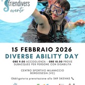 Un tuffo nell’inclusione: a Borgosesia il “Diverse Ability Day” con prove subacquee gratuite
