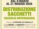 A Varallo torna la distribuzione dei sacchetti per la raccolta differenziata