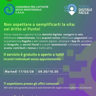 Romagnano Sesia, arriva il “Punto Digitale Facile”: supporto gratuito per SPID, PagoPA, App IO e servizi online