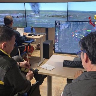 A Varallo tre giorni di formazione per i Direttori delle Operazioni di Spegnimento della Lombardia