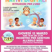 Varallo, “Diritti dei nativi digitali”: incontro per genitori all’asilo nido sull’uso dei dispositivi nella prima infanzia