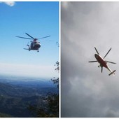 Accusa un malore in rifugio, arriva l'elisoccorso in alta Valsessera Accusa un malore in rifugio, arriva l'elisoccorso in alta Valsessera