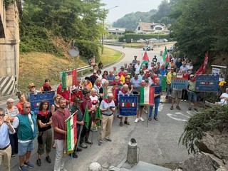Quarona, commemorato l’eccidio del Ponte della Pietà a 82 anni dai fatti Quarona, commemorato l’eccidio del Ponte della Pietà a 82 anni dai fatti