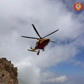 Coggiola, uomo finisce in una scarpata: interviene il Soccorso Alpino, foto archivio