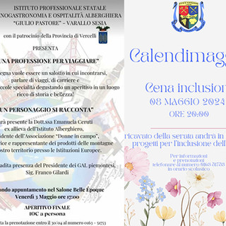 Eventi di maggio all'Ipseoa G. Pastore di Varallo