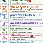 Scopa, calendario estivo 2026 tra feste, musica, tradizione e appuntamenti per famiglie