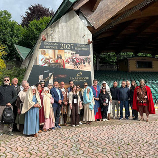 La “Passione di Sordevolo” promuove Spettacolo e territorio Biellese: in visita operatori turistici da Italia ed estero