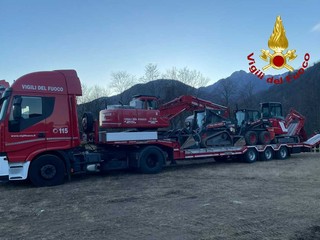 Vigili del Fuoco, sei giorni di addestramento a Varallo per le emergenze