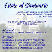 Estate al Santuario, gli appuntamenti a Roncaglio di Locarno